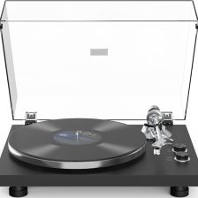 Turntables Record Player Wireless Output Connectivity Vinyl Player Belt-Drive Turn Tables Support 33&45 RPM Speed Phono Line Output USB Digital to PC Recording ATN3600L MM Cartridge Black